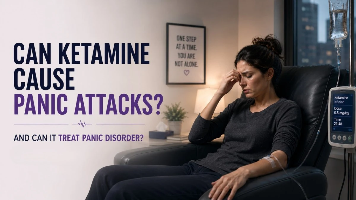 can ketamine cause panic attacks