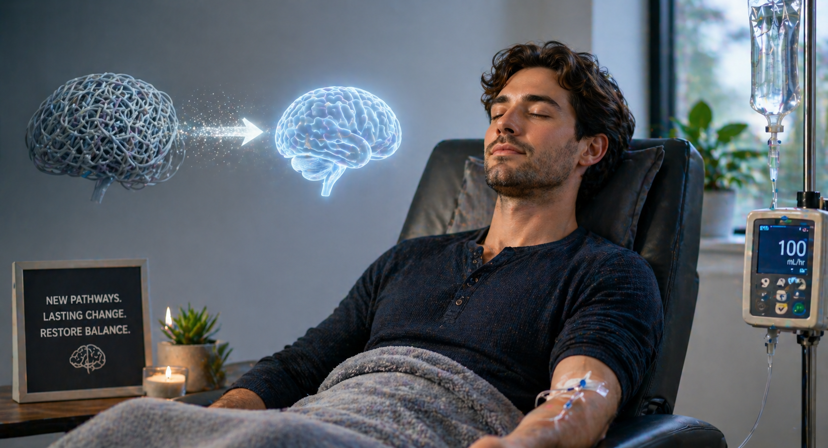 Ketamine for OCD: How IV Infusions Hard-Reset the Sticky Brain